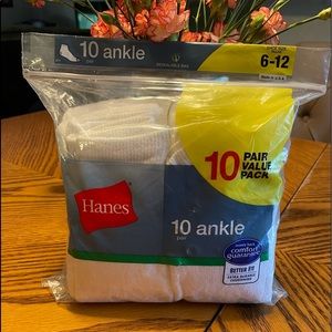Hanes , men’s ankle socks